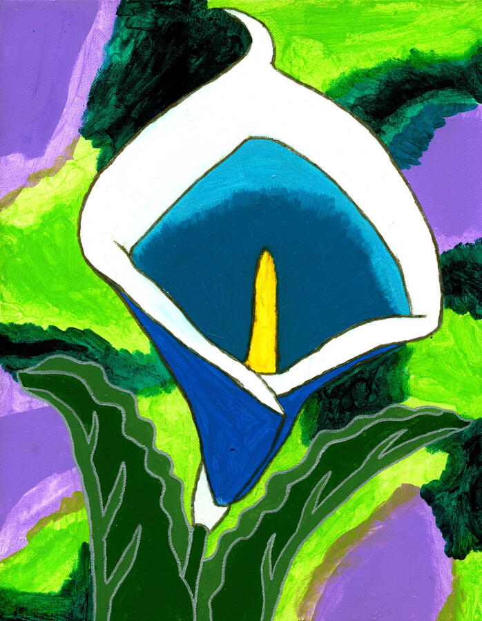 Blue Calililly