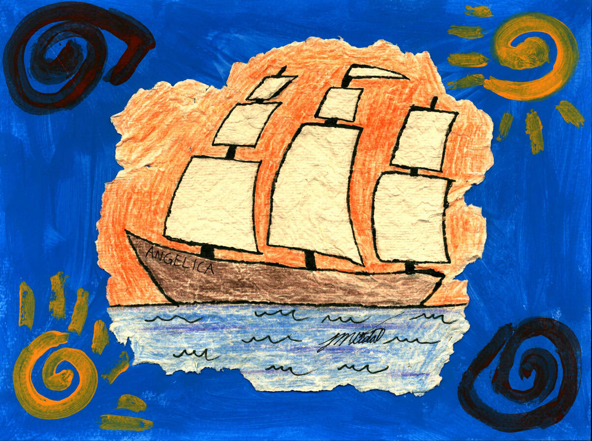 Sailing towards victory Sailing towards victory